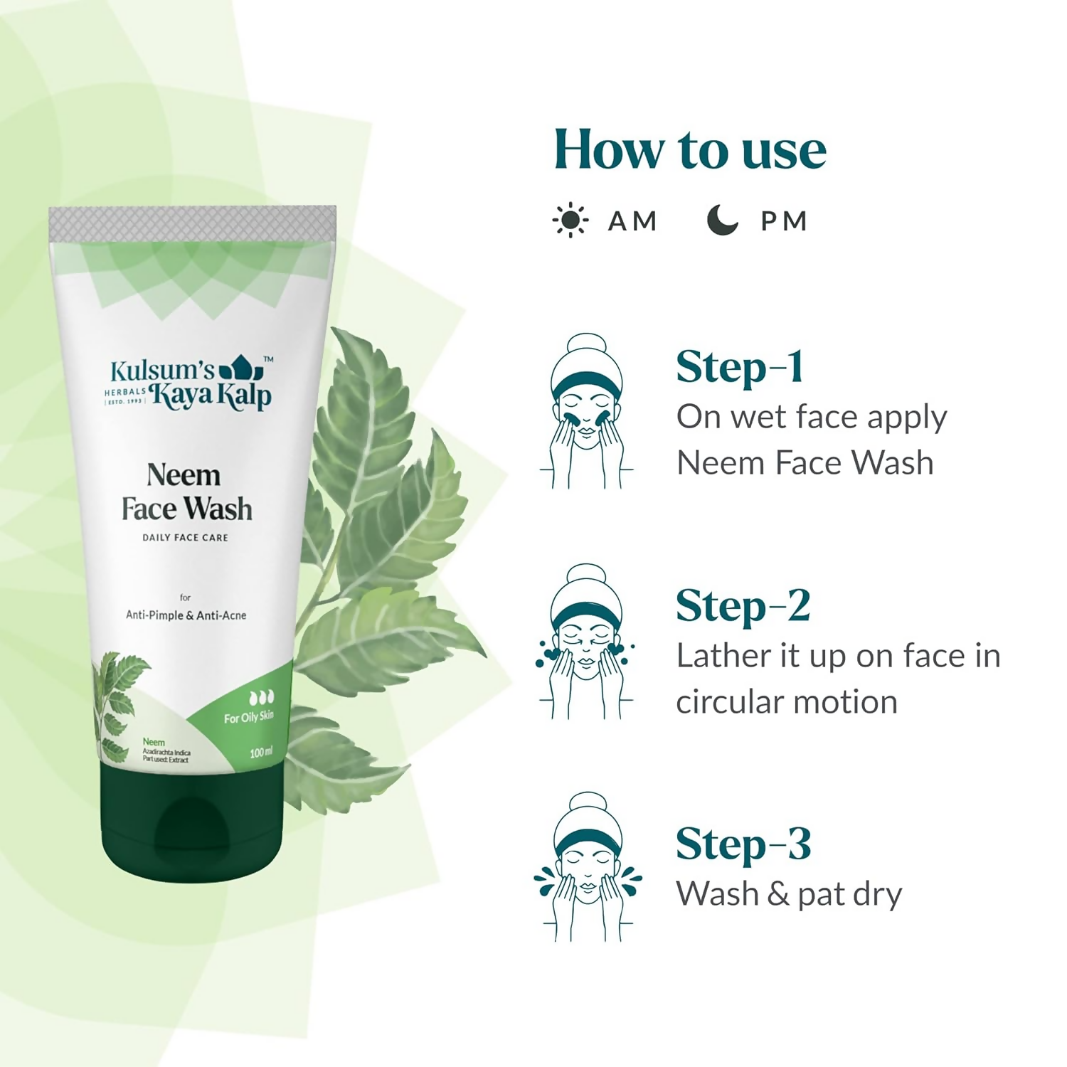 Kulsum's Kaya Kalp Neem Face Wash