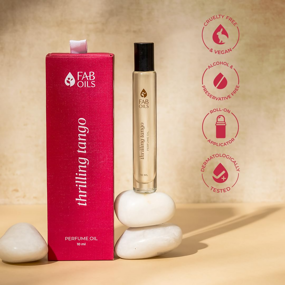 Fab Oils Thrilling Tango Perfume Oil With Citrus, Spicy & Woody Blend