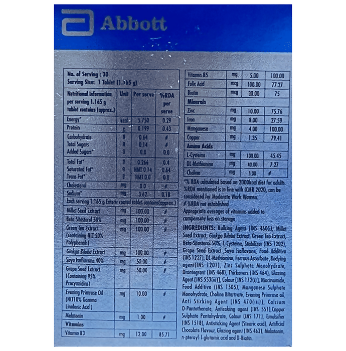 Follihair A Tablets Gluten Free