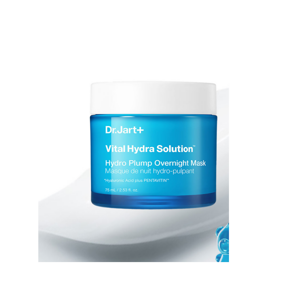 Dr.Jart+ Vital Hydra Solution Hydro Plump Overnight Mask with Hyaluronic Acid to Rebuild Skin Barrier
