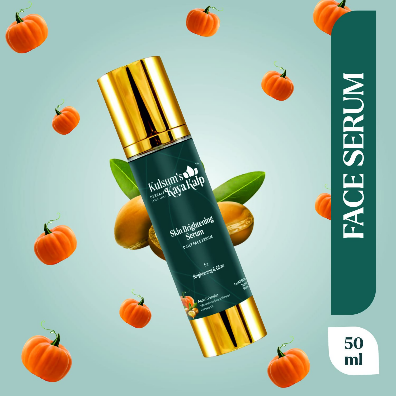 Kulsum's Kaya Kalp Skin Brightening Serum For Achieving A Radiant & Even Skin Tone