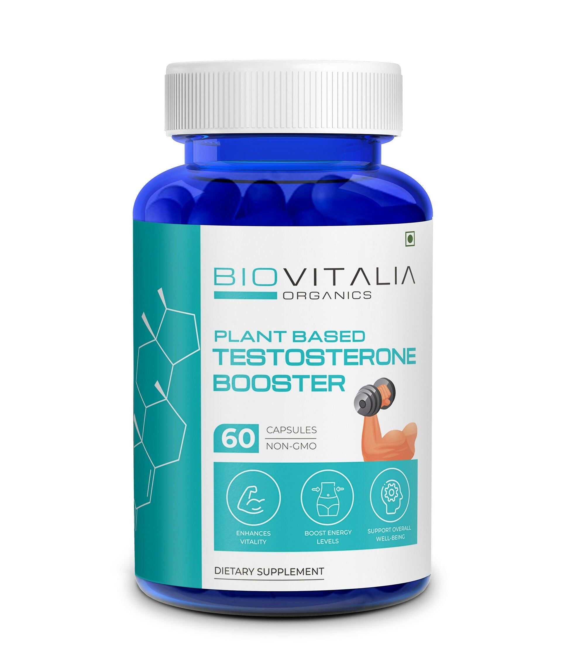 Biovitalia Organics Testosterone Booster Capsules