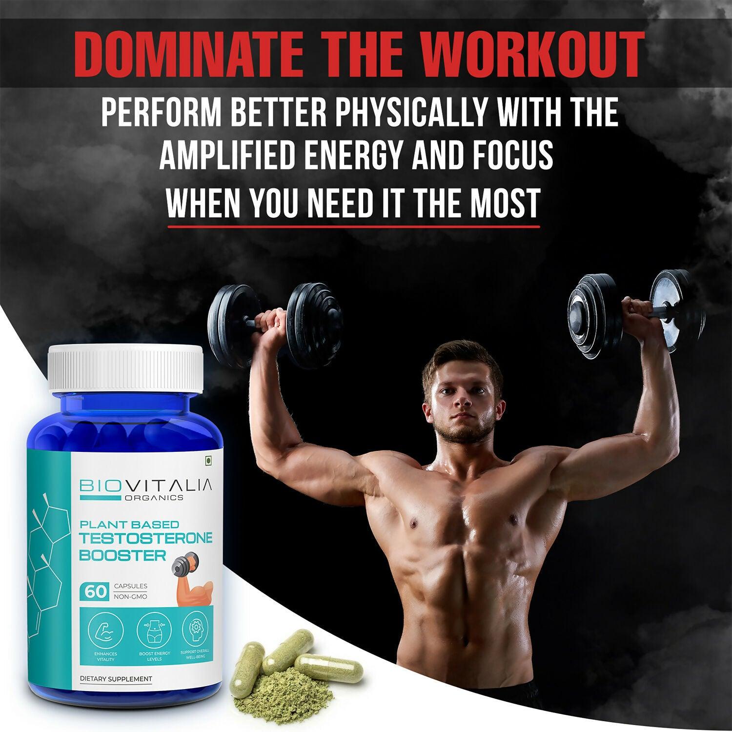 Biovitalia Organics Testosterone Booster Capsules