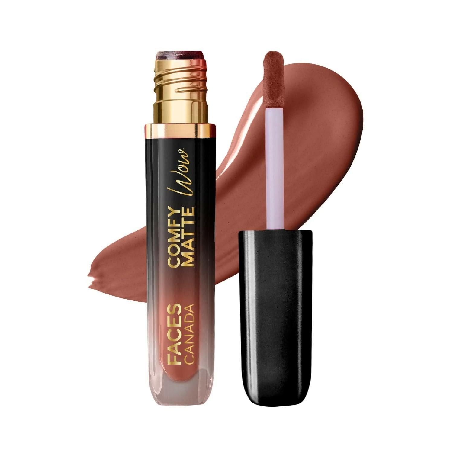 Faces Canada Comfy Matte Wow Liquid Lipstick - Choco Couture 01