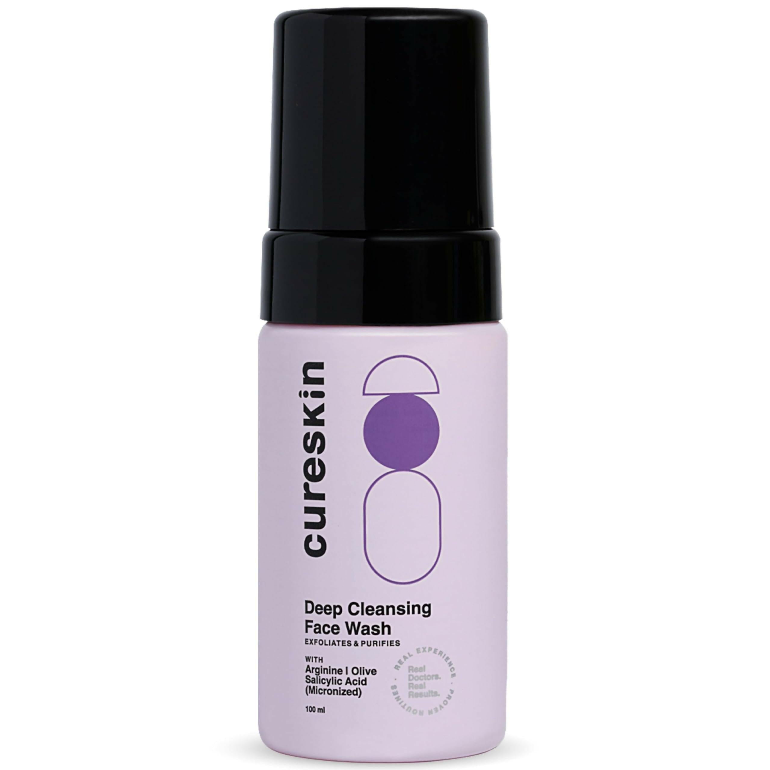 Cureskin Deep Cleanse Salicylic Acid Face Wash for Oily Skin
