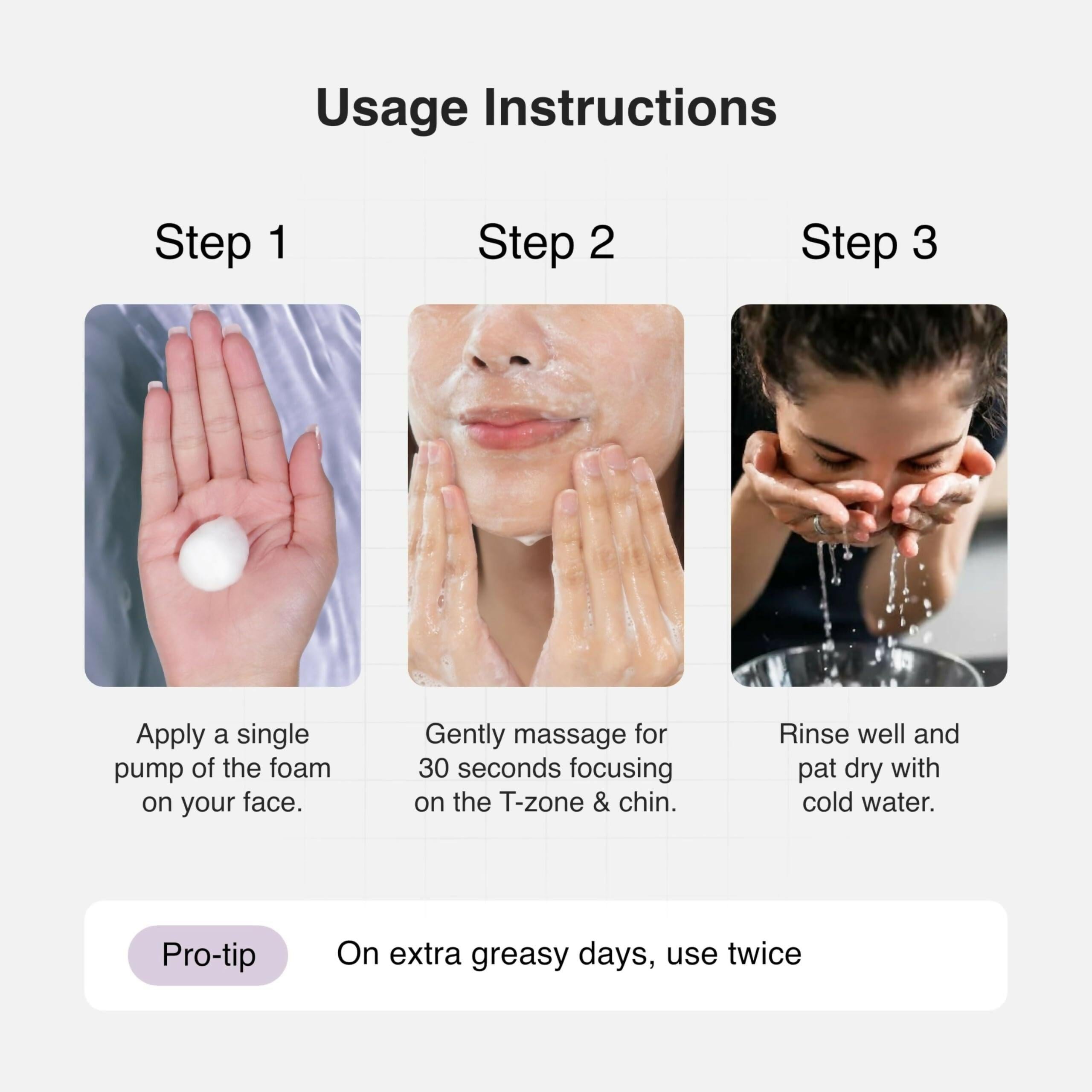 Cureskin Deep Cleanse Salicylic Acid Face Wash for Oily Skin