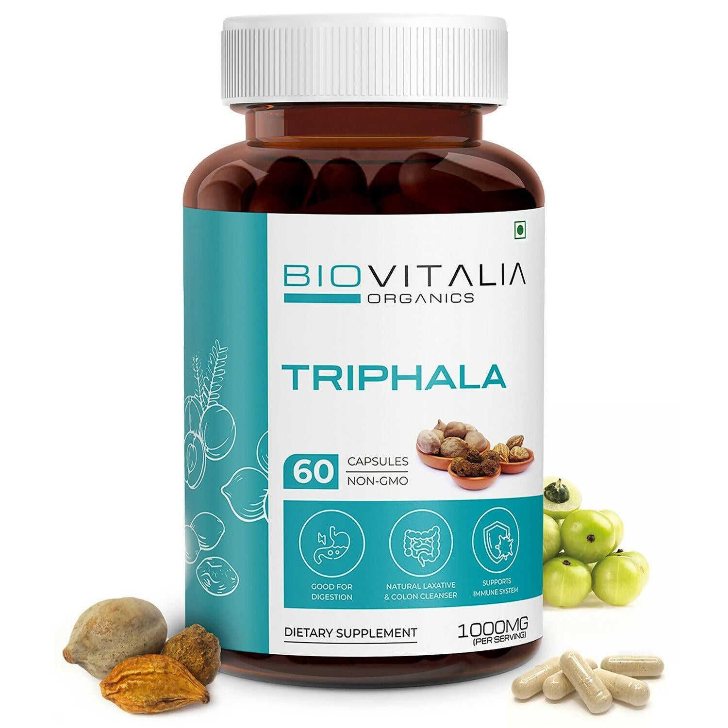 Biovitalia Organics Triphala Capsules