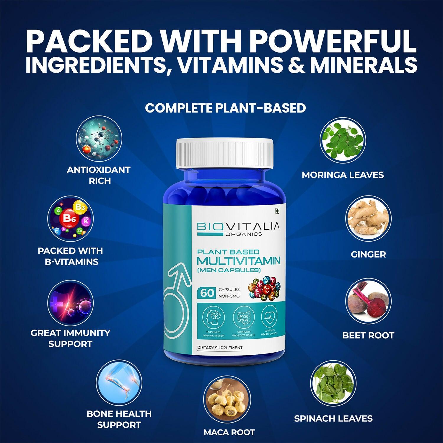 Biovitalia Organicss Multivitamin For Men Capsules