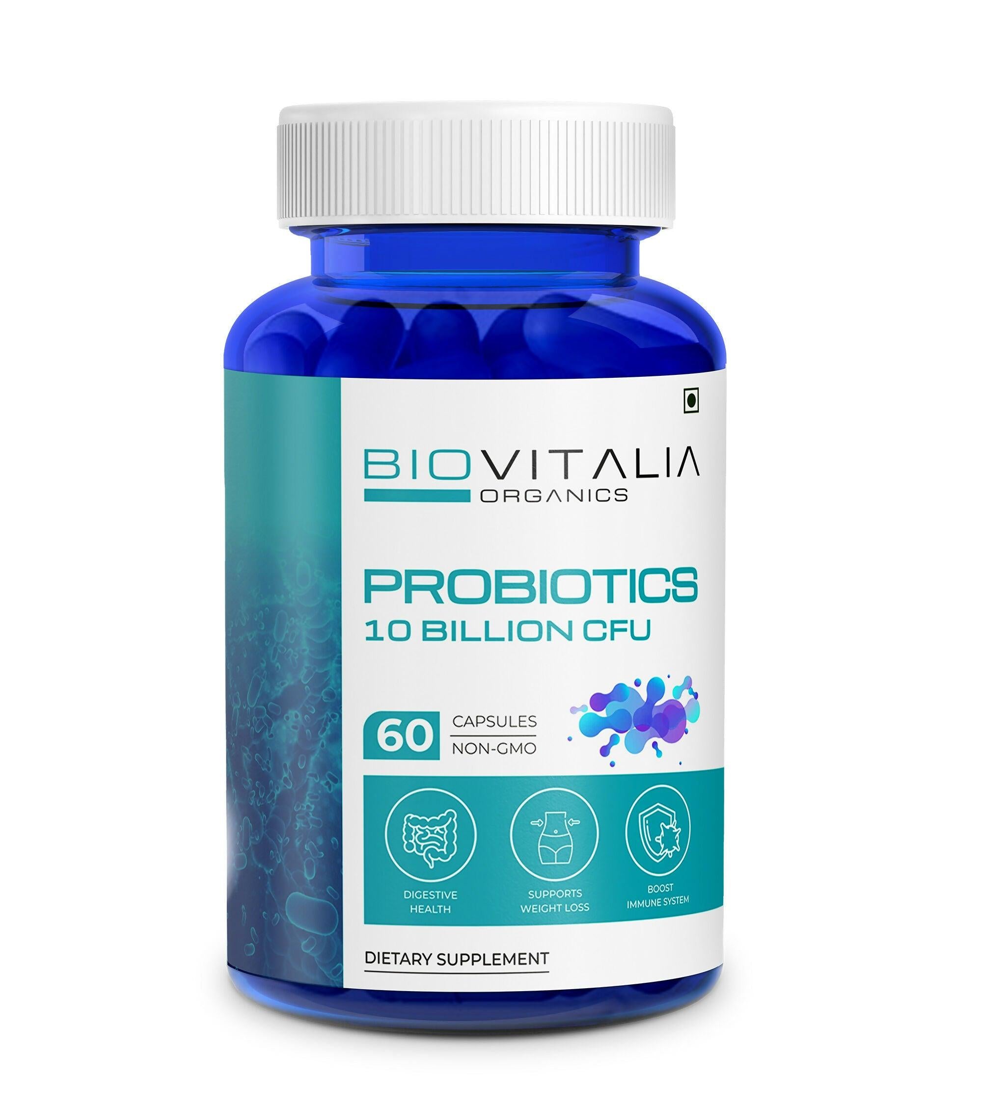 Biovitalia Organics Probiotics Capsules For Men & Women