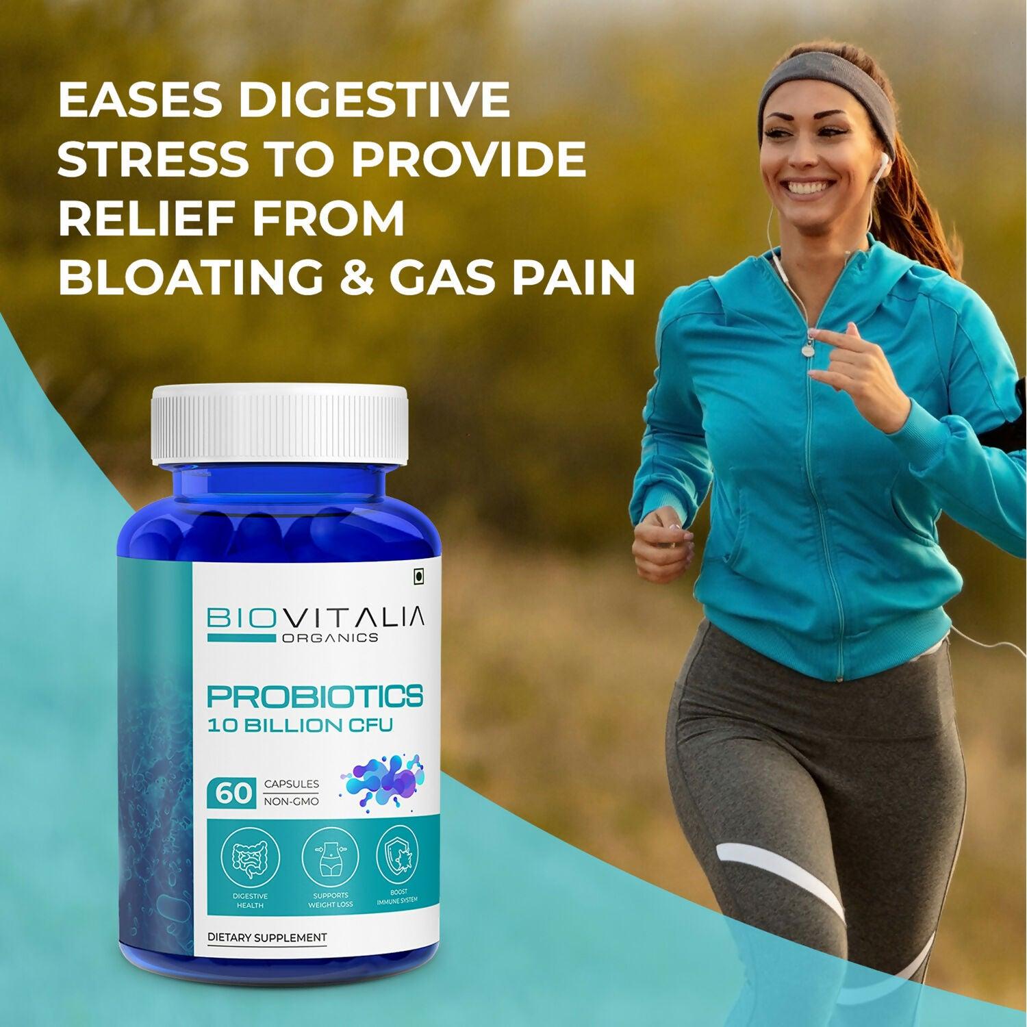 Biovitalia Organics Probiotics Capsules For Men & Women