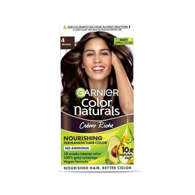 Garnier Color Naturals Crème Riche Hair Color - 4 Brown