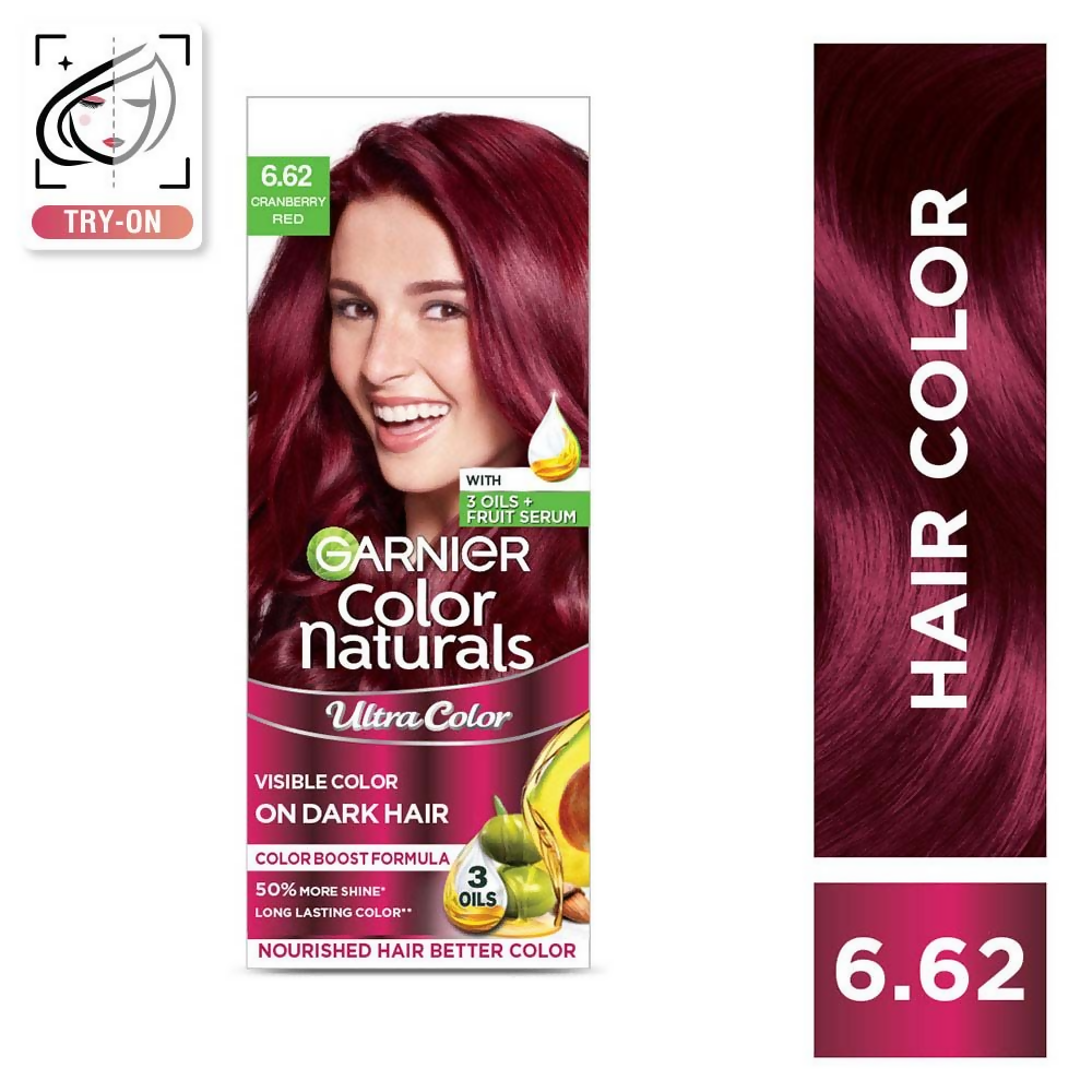 Garnier Color Naturals Hair Color - 6.62 Cranberry Red