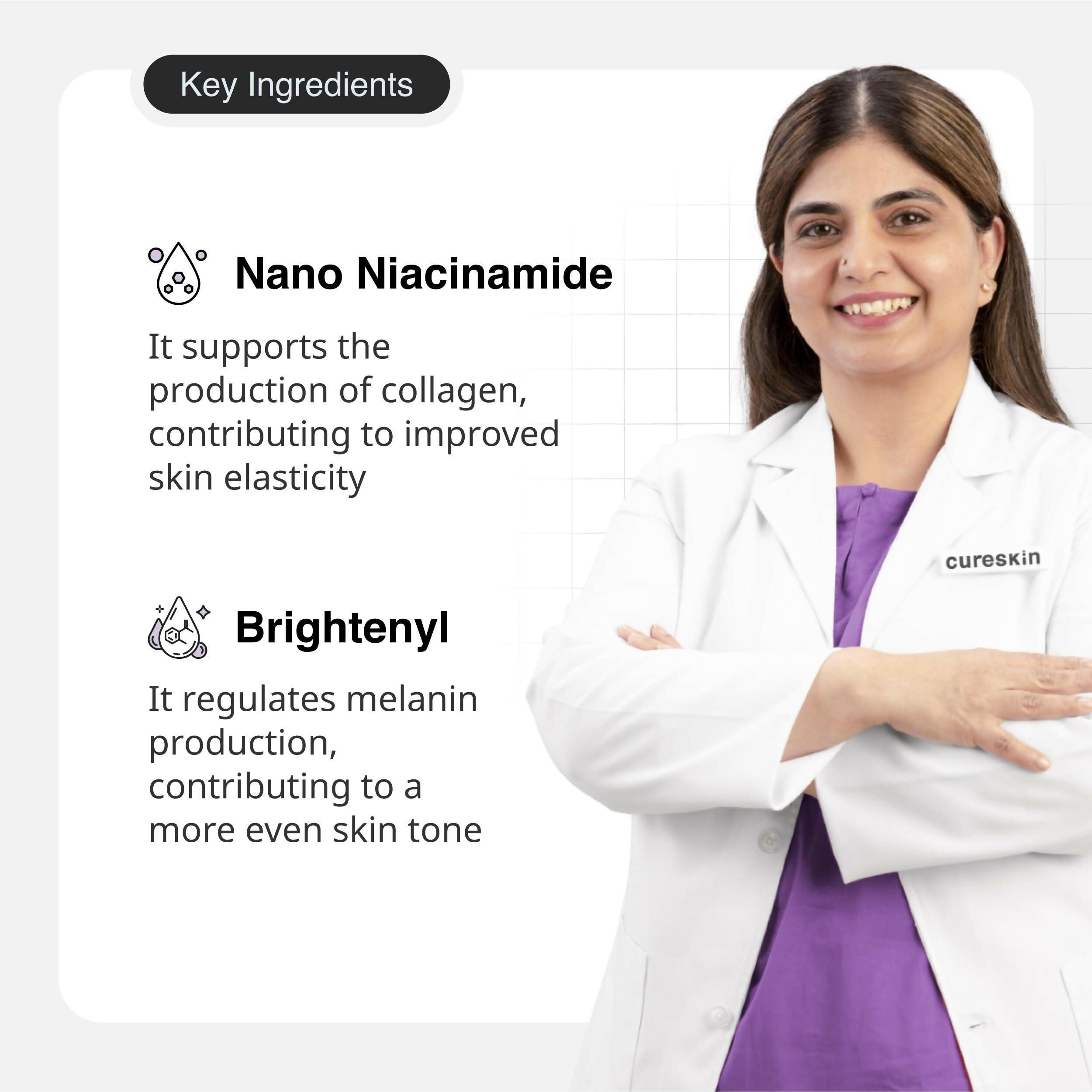 Cureskin Advance Renewal Niacinamide Face Serum