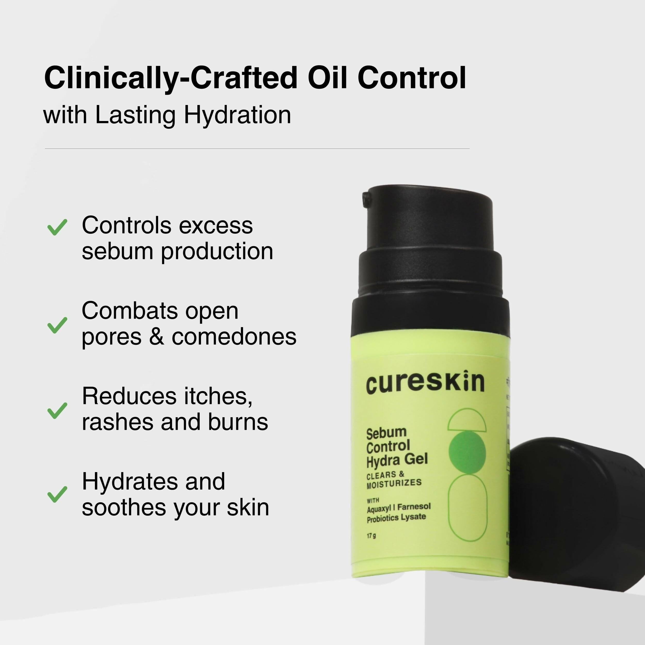 Cureskin Sebum Control Hydra Gel
