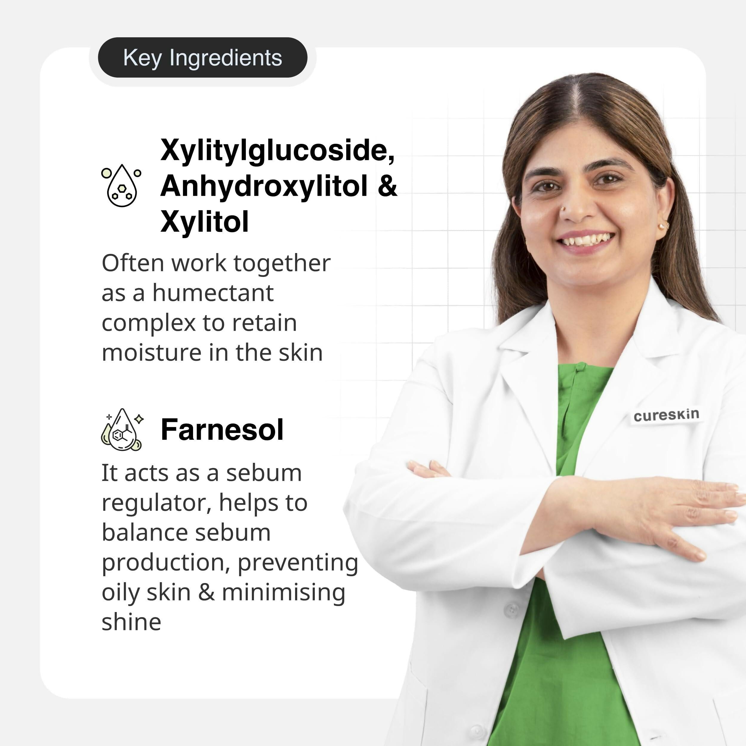 Cureskin Sebum Control Hydra Gel