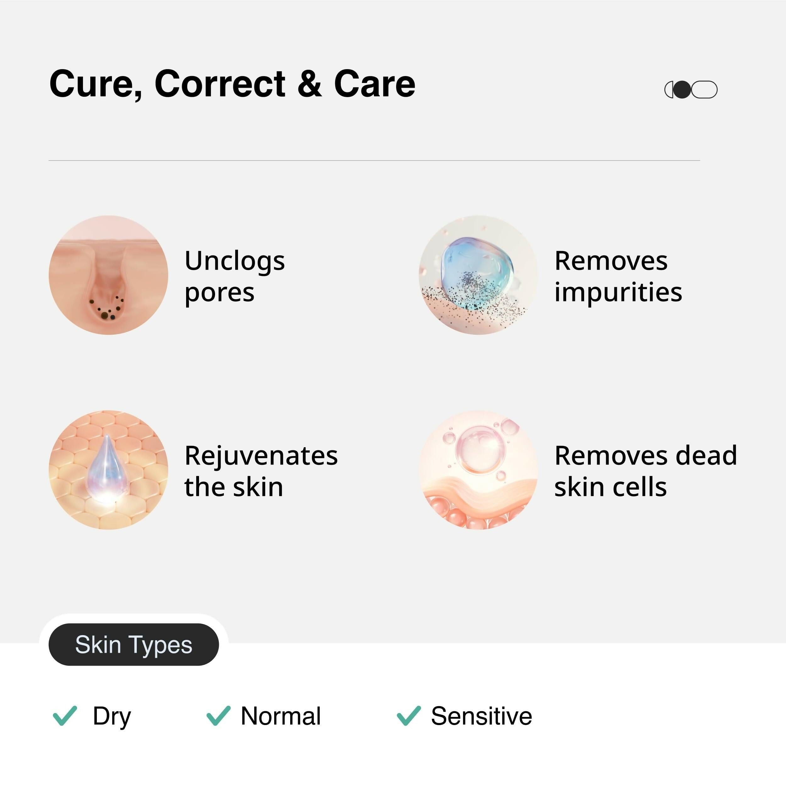 Cureskin Vitamin Boost Face Mask for Glowing Skin