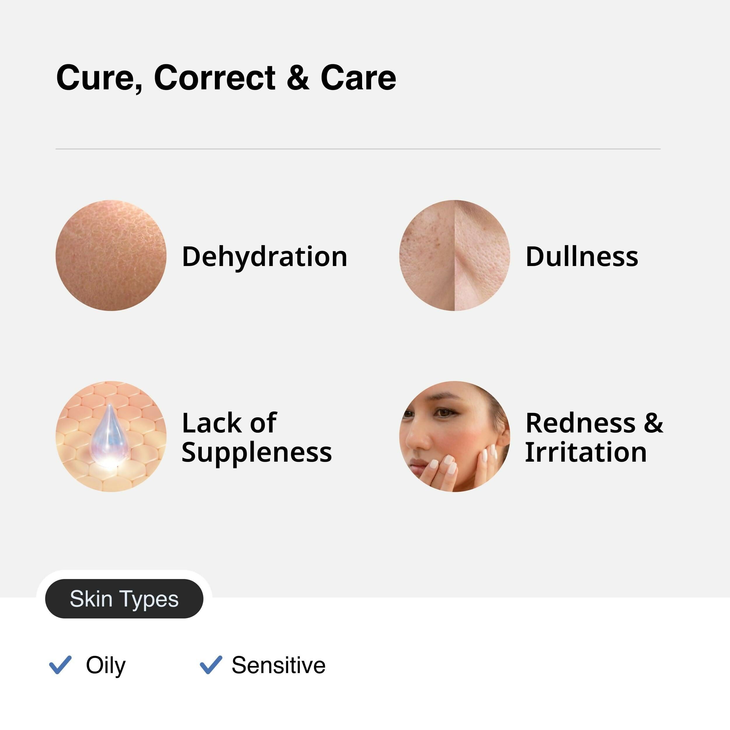 Cureskin Hydration Gel with Hyaluronic Acid, Aquaxyl, Aloe