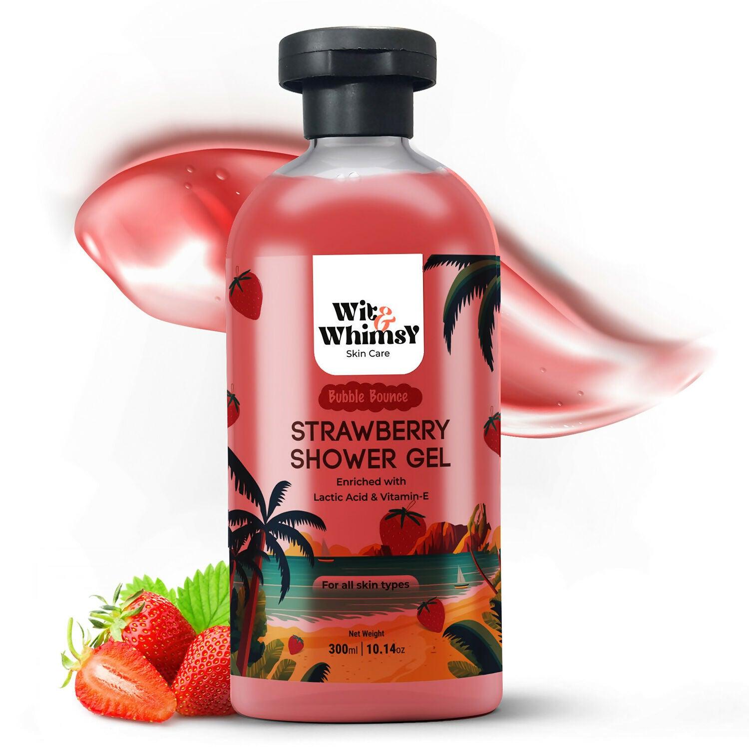 Wit and Whimsy Strawberry Shower Gel