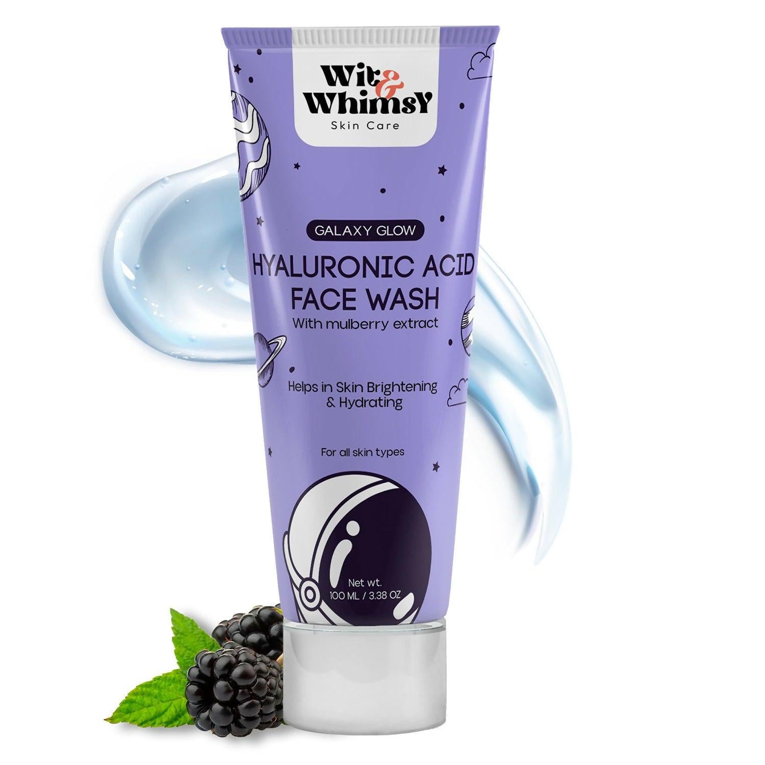 Wit and Whimsy Hyaluronic Acid Face Wash