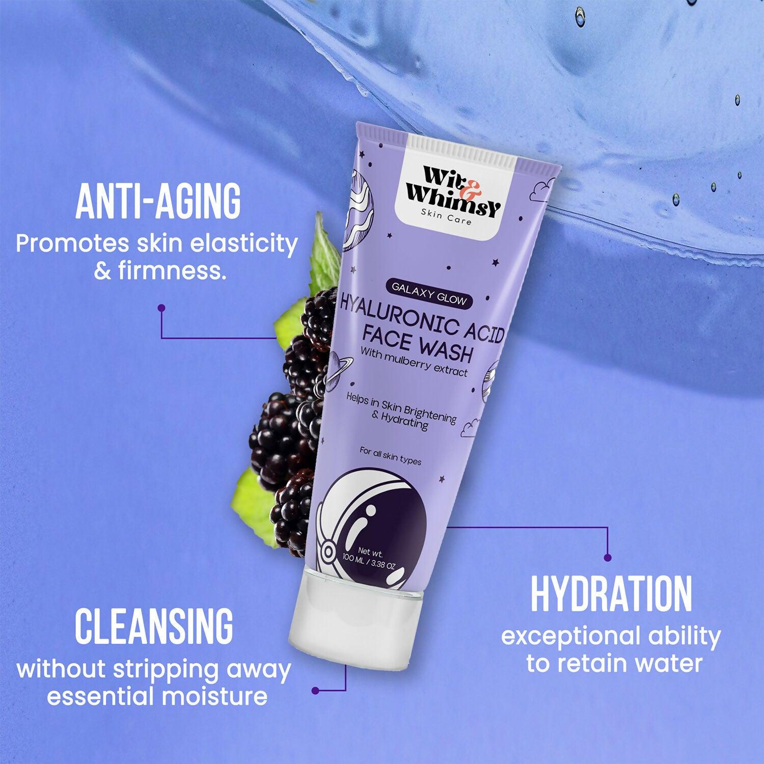 Wit and Whimsy Hyaluronic Acid Face Wash