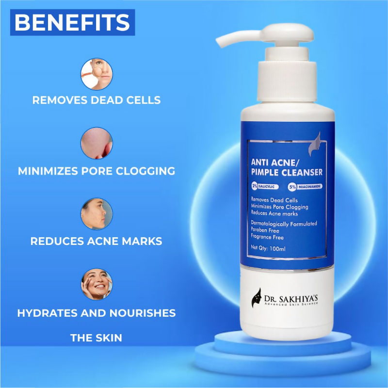Dr.Sakhiya Anti Acne/Pimple Face Cleanser
