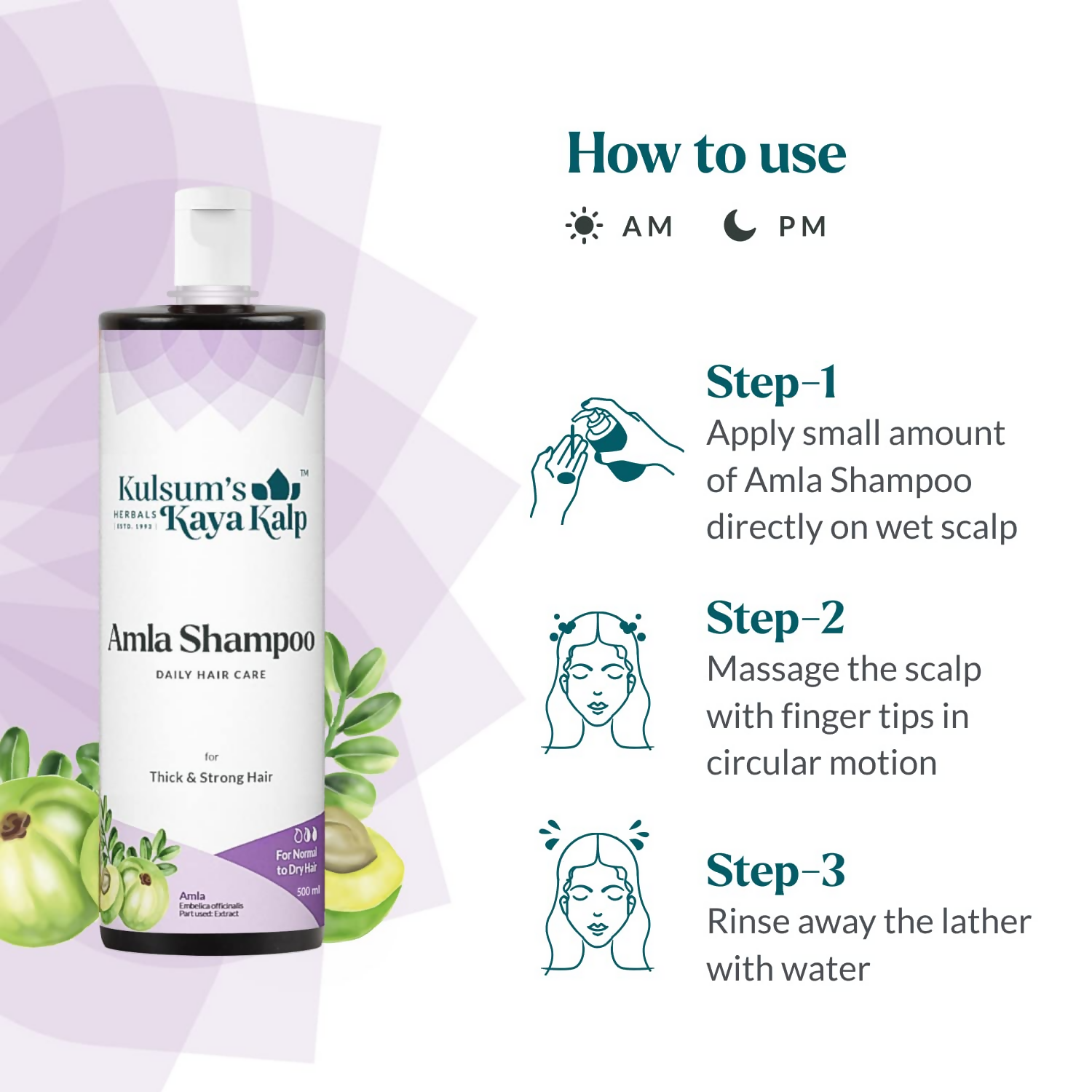 Kulsum's Kaya Kalp Amla Shampoo For Thick & Strong Hair