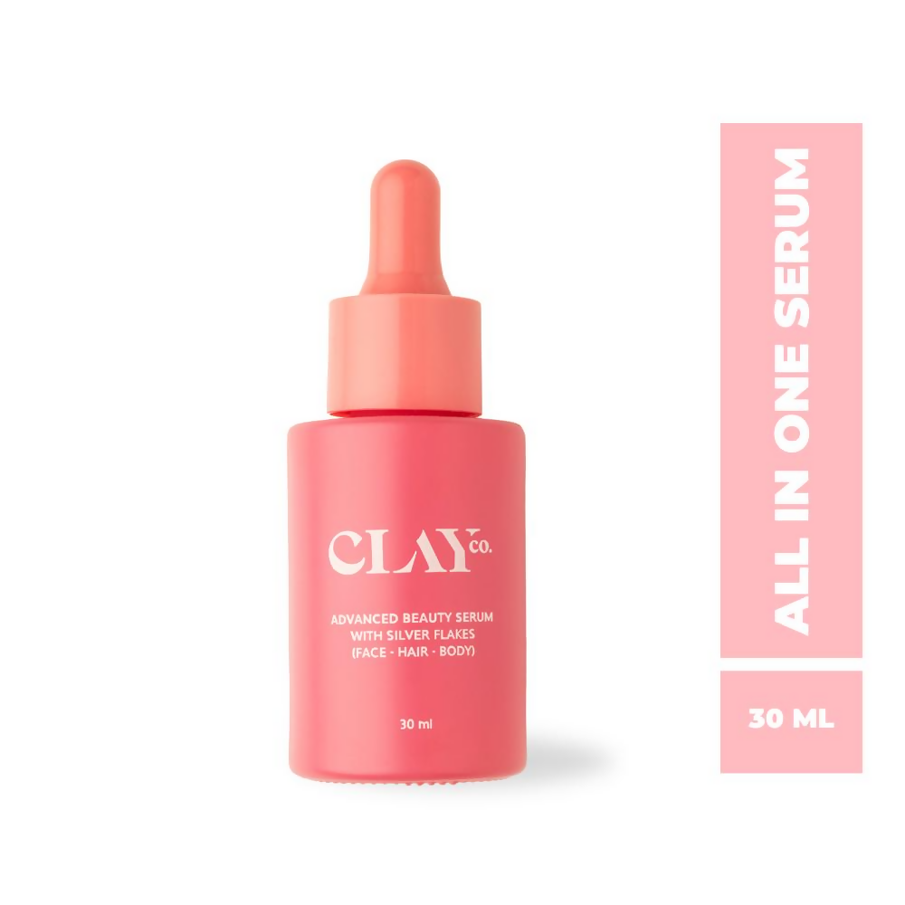 Clayco Silver Flakes & Aha Infused Face Serum & Toner