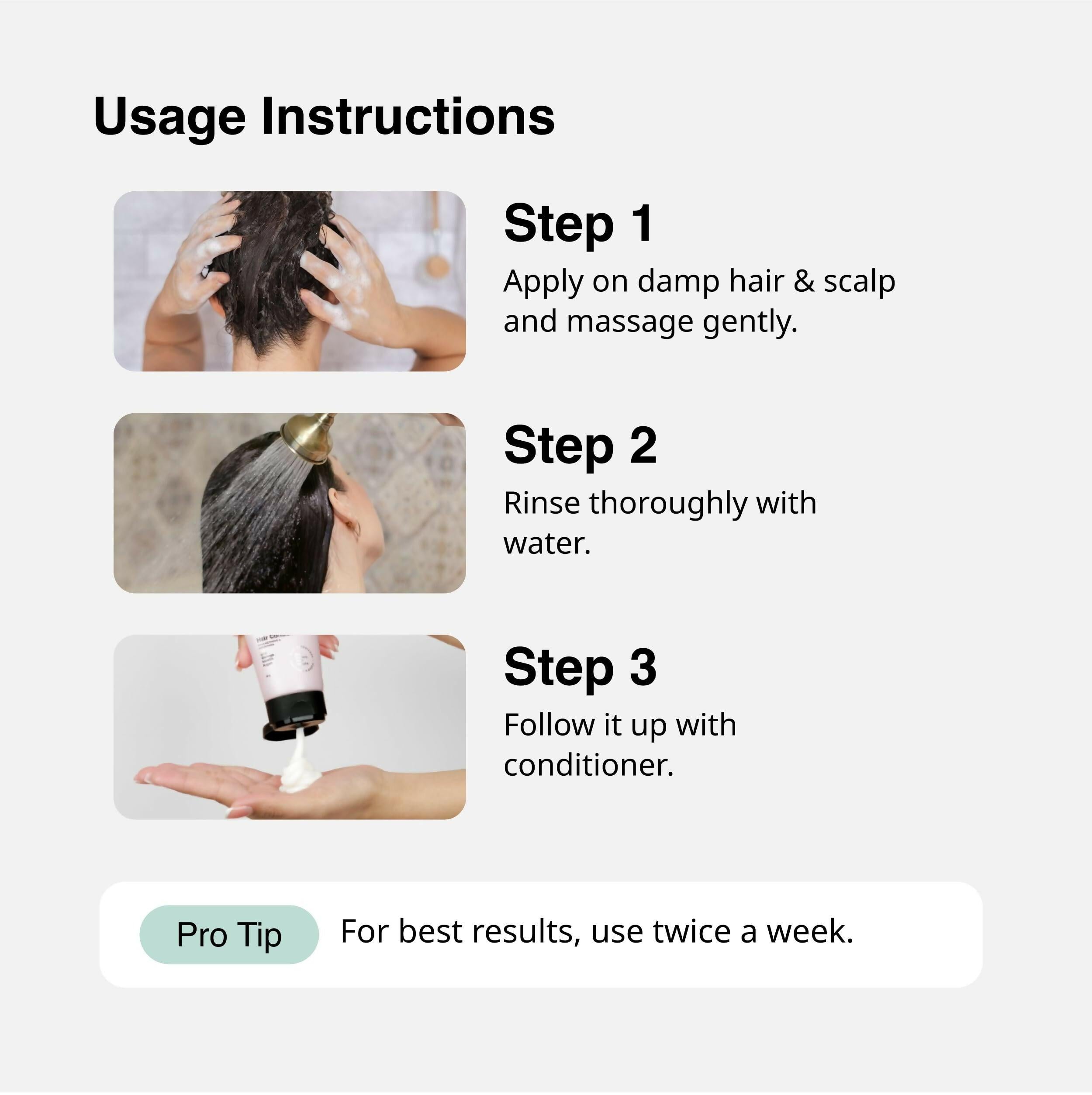 Cureskin Biotin & Collagen Vitamin B5 Glycolipids Shampoo: Strengthen Hair, Reduce Hairfall & Repair Damage