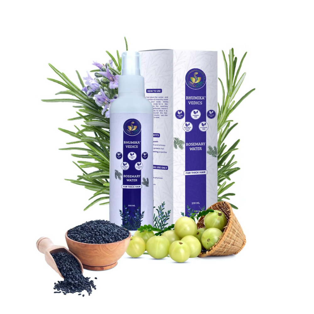 Bhumika Vedics Rosemary Water Spray For Hair Growth