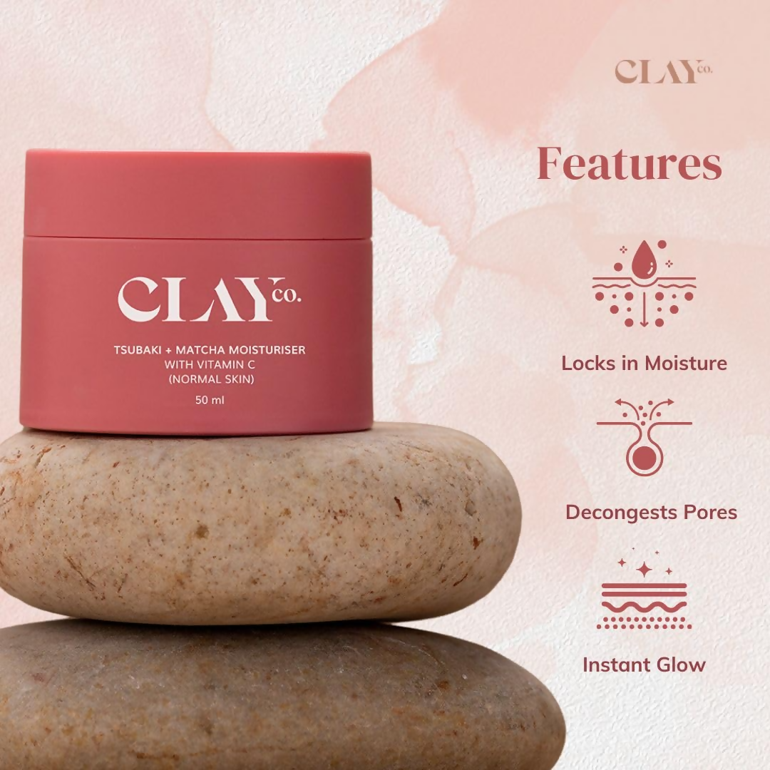 Clayco Tsubaki + Matcha Moisturizer With Vitamin C
