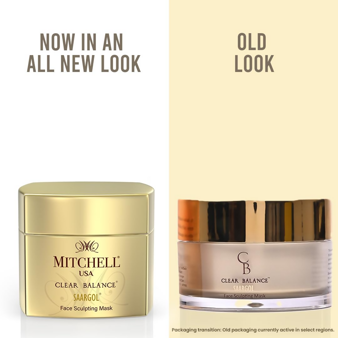 Mitchell USA Clear balance Saargol Face Sculpting Mask For Glowing Skin