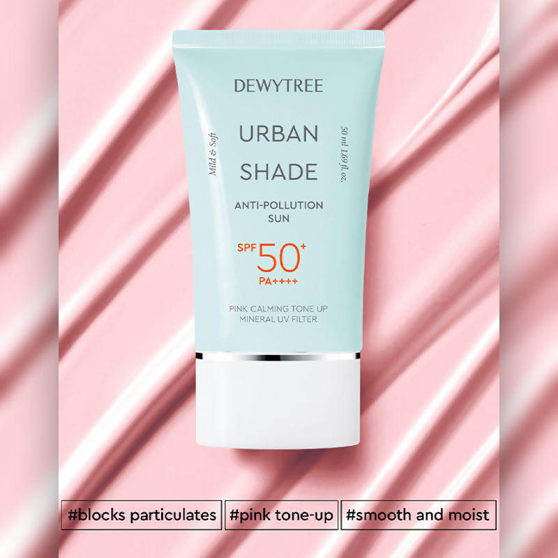 Dewytree Anti-Pollution Tinted Korean Sunscreen SPF 50+ PA++++