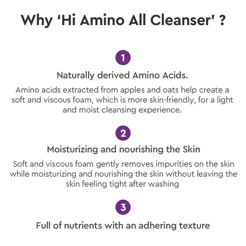 Dewytree Hi Amino All Korean Cleanser