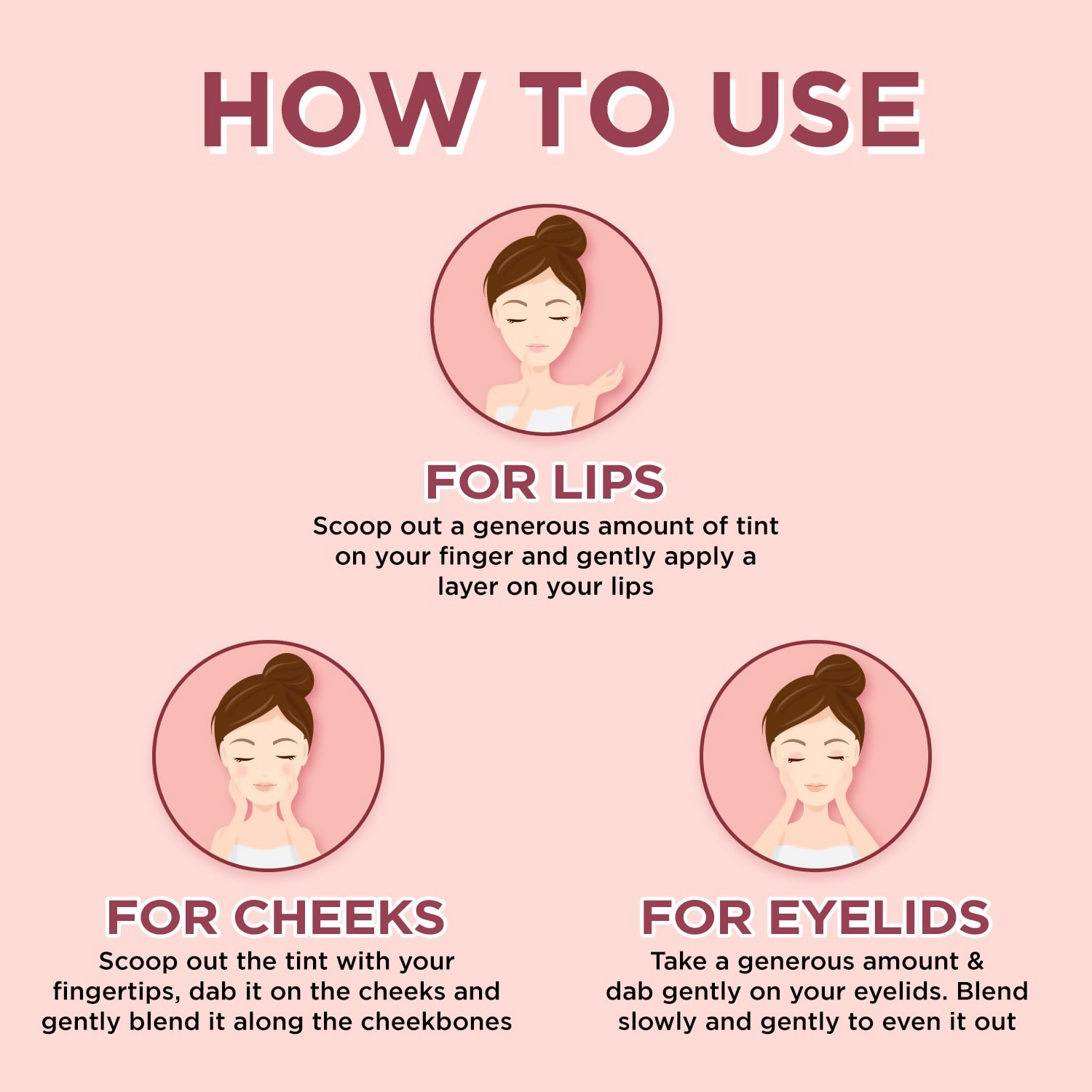 Enn Beauty Pout Lip, Cheek Tint With SPF 10 With Jojoba & Avocado Oil - Bare Blush