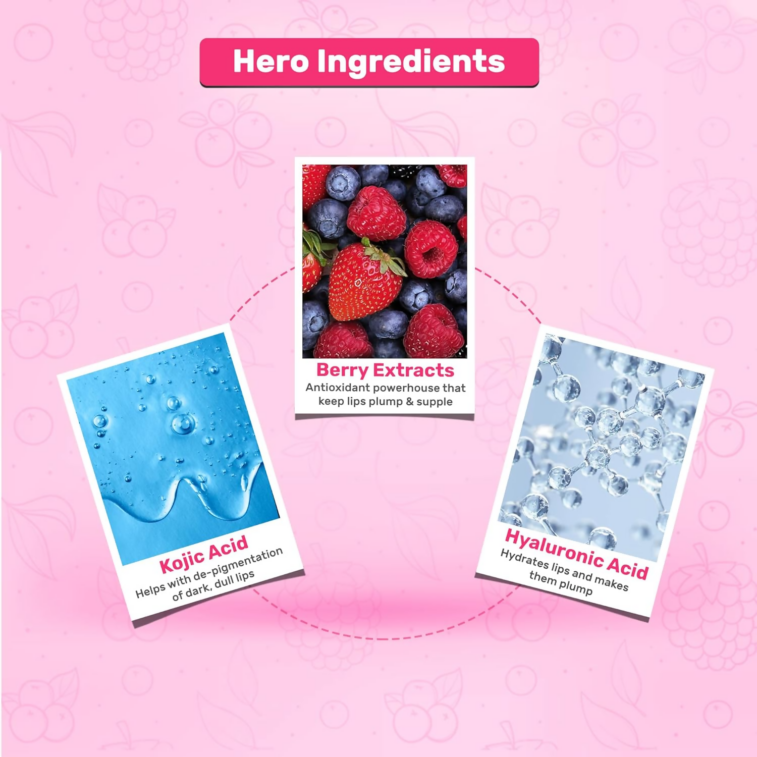 Enn Berry Bomb Tinted Lip Mask For Intense Hydration With Natural Berries Extract & Hyaluronic Acid