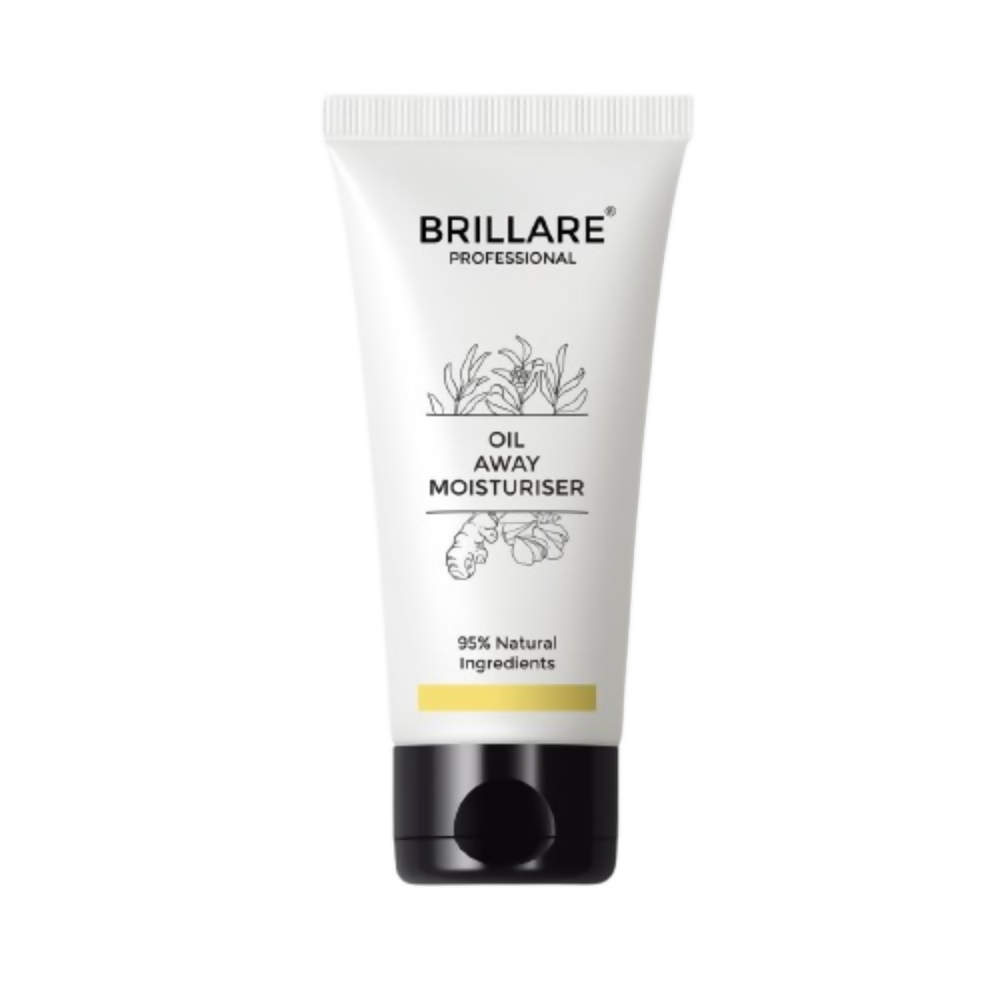 Brillare Oil Away Natural Moisturiser With Tea Tree and Turmeric For Oily