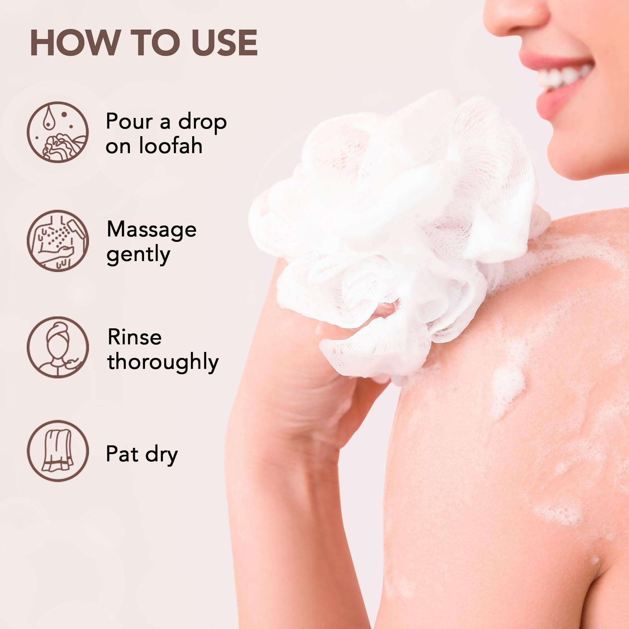 Botanic Hearth British Rose & Almond Body Wash with Shea Butter