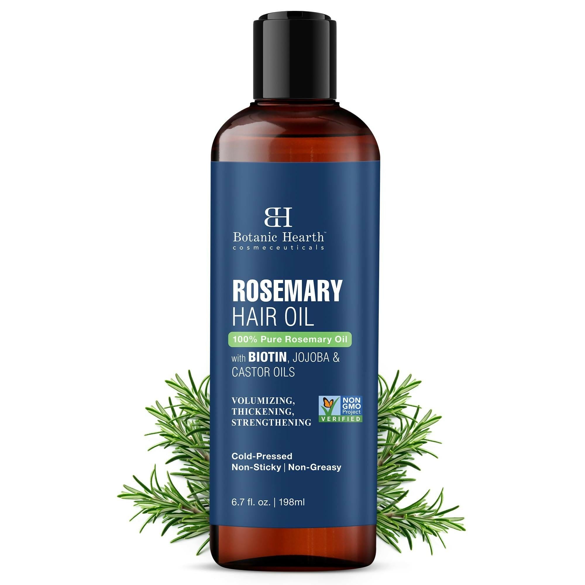 Botanic Hearth 100% Pure Rosemary Oil For Hair Growth, Controls Hair Fall, Promotes New Hair Growth