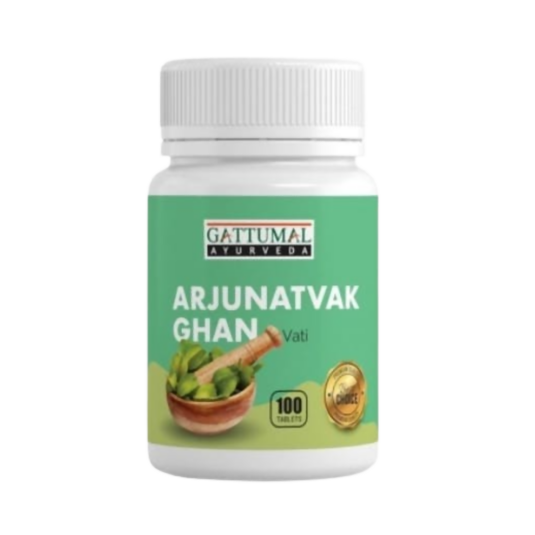 Gattumal Ayurveda Arjunatvak Ghan Vati Tablets