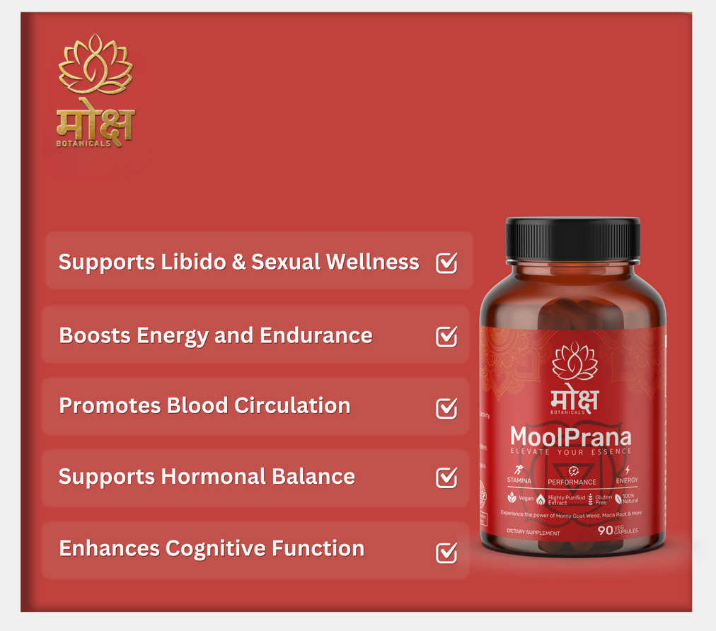 Moksha Botanicals Moolprana Capsules
