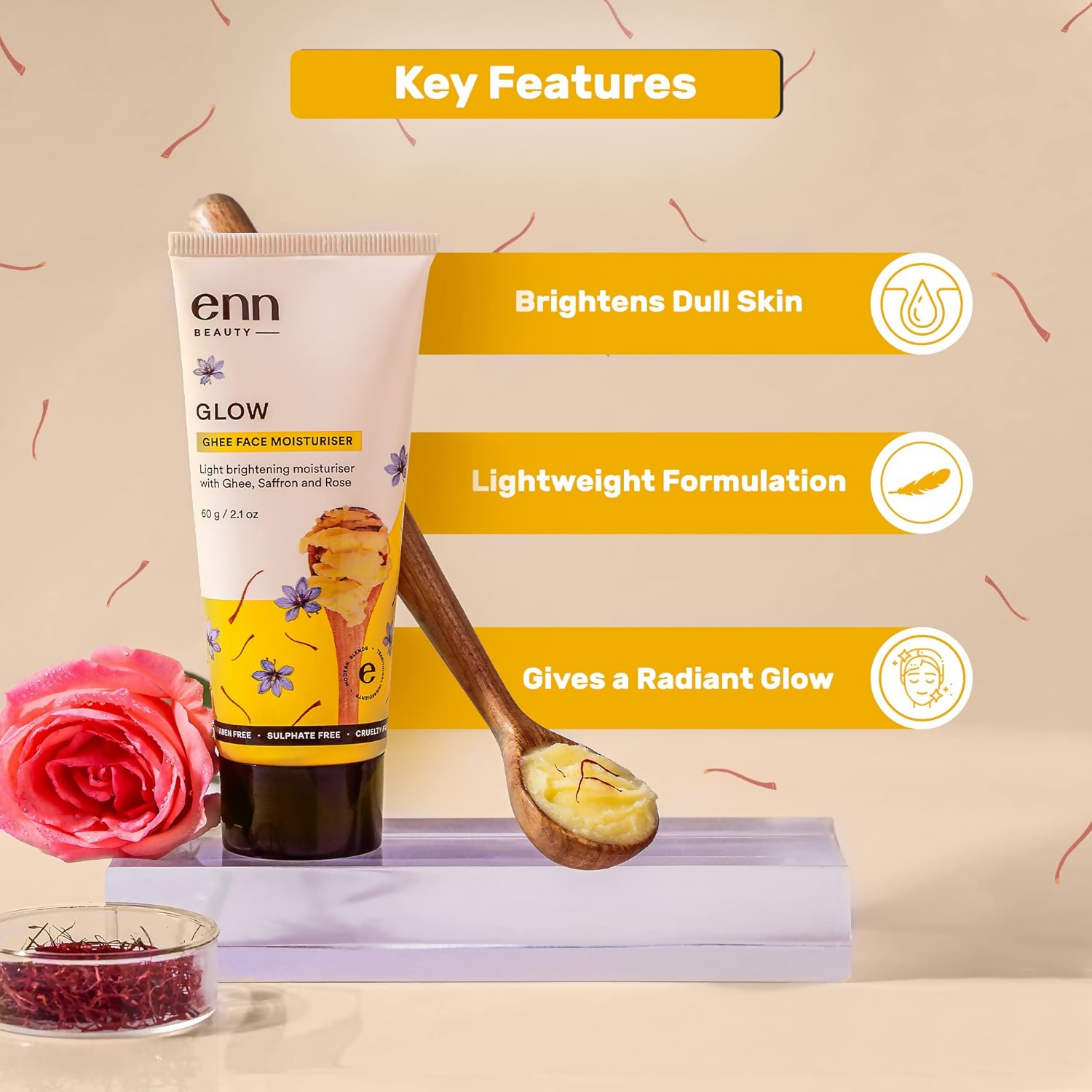 Enn Glow Ghee Face Moisturizer For Glowing & Hydrating Skin