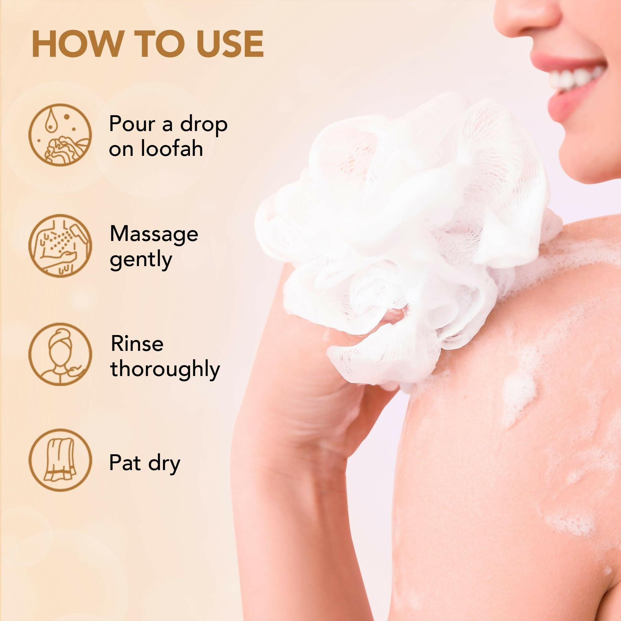 Botanic Hearth Oat & Niacinamide Body Wash Moisturizing & Skin Whitening