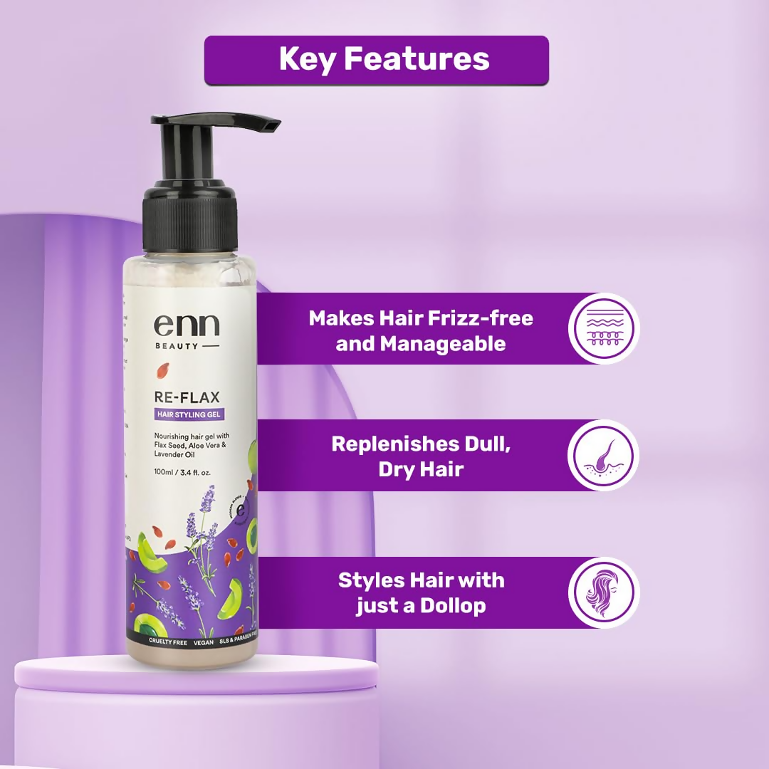 Enn Re-Flax Seed Hair Styling Gel