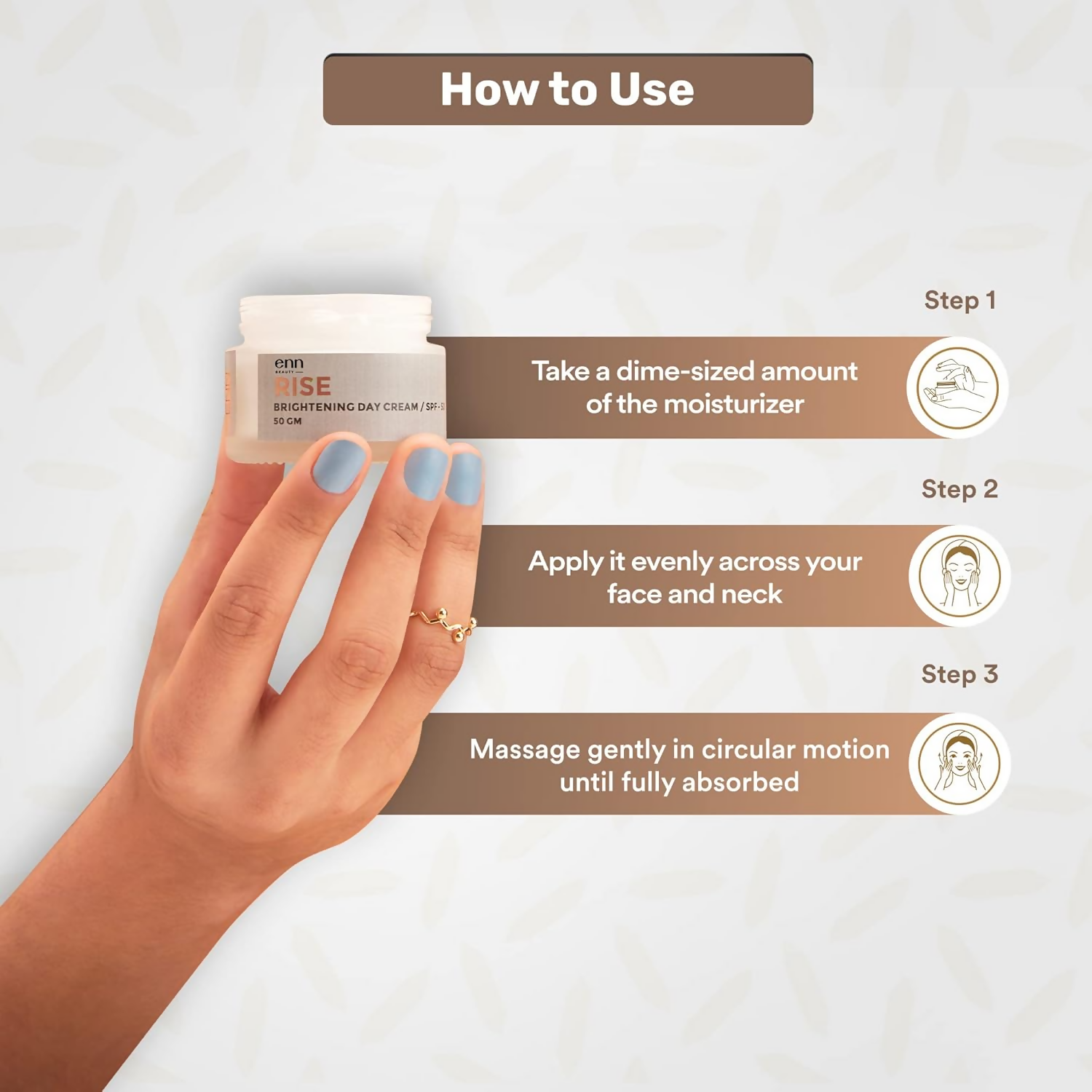 Enn Rise Brightening Day Cream With SPF 50