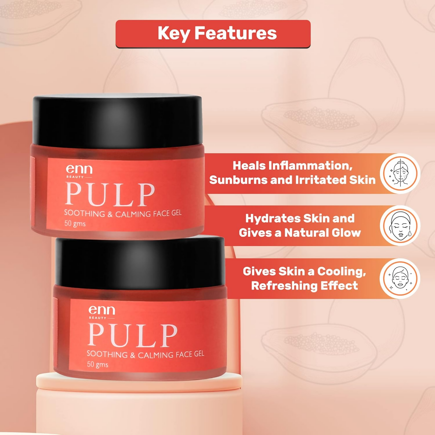 Enn Pulp Soothing & Calming Face Gel