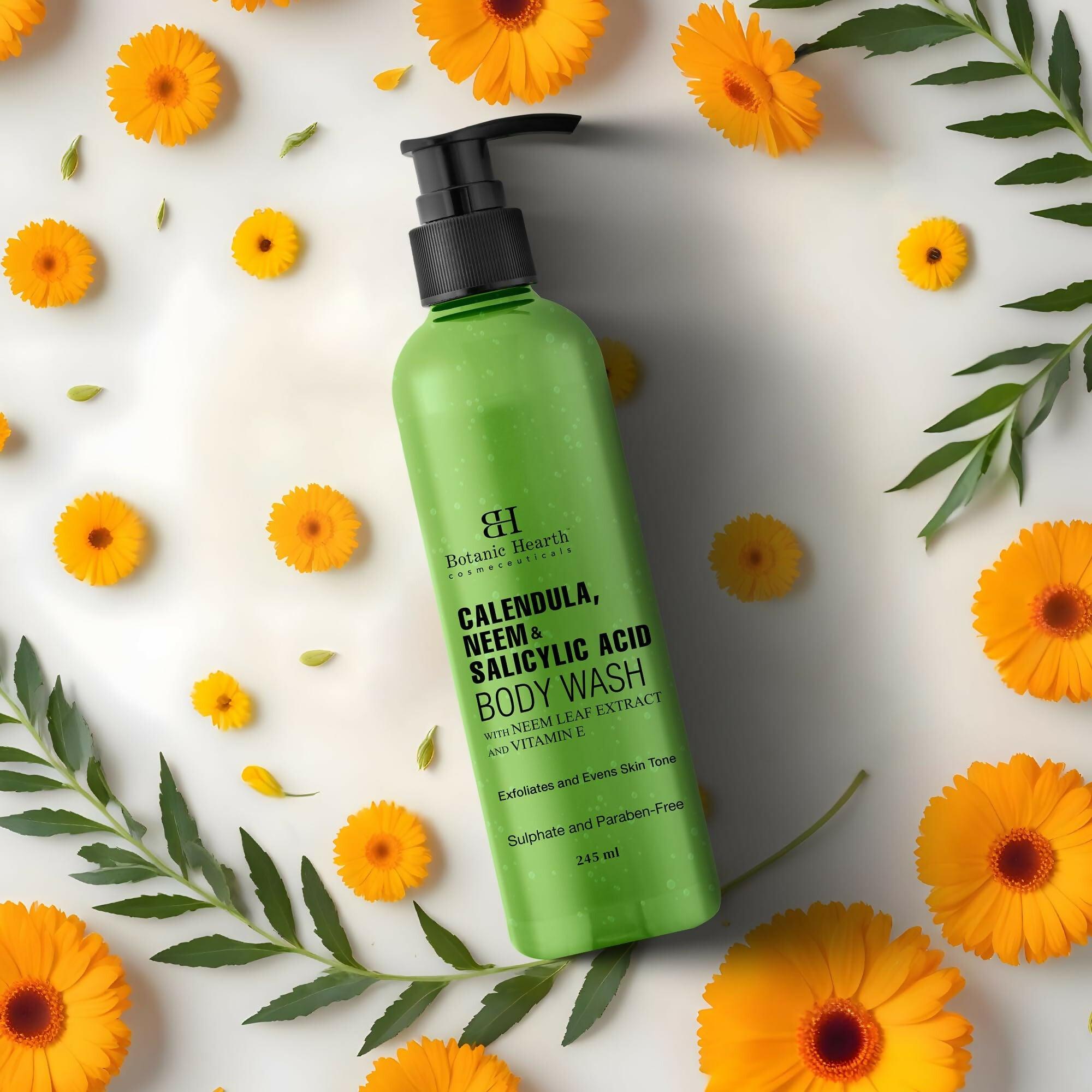 Botanic Hearth Calendula, Neem & Salicylic Acid Body Wash