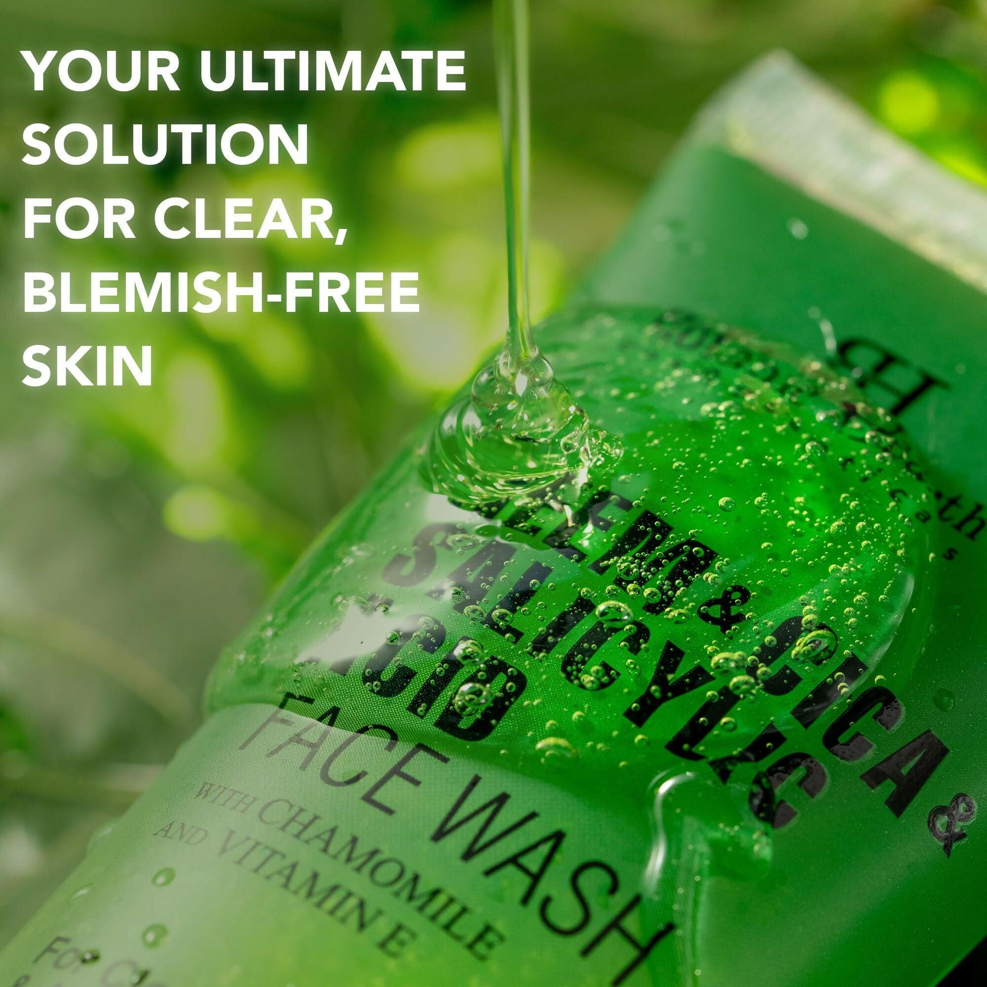 Botanic Hearth Neem, Cica & Salicylic Acid Cleanser Face Wash