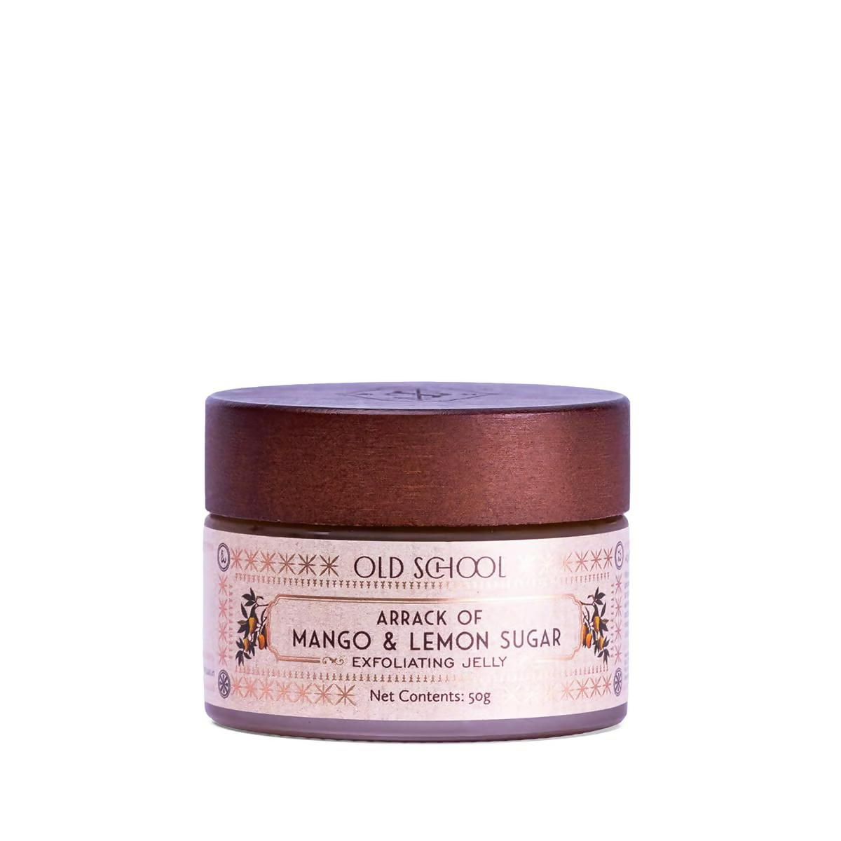 Old School Rituals Mango & Lemon Sugar Exfoliating Jelly Natural Glow & Hydration Face Scrub