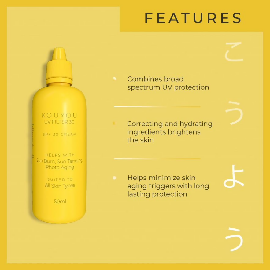 Kanpeki Kouyou UVF Filter Sunscreen SPF 30