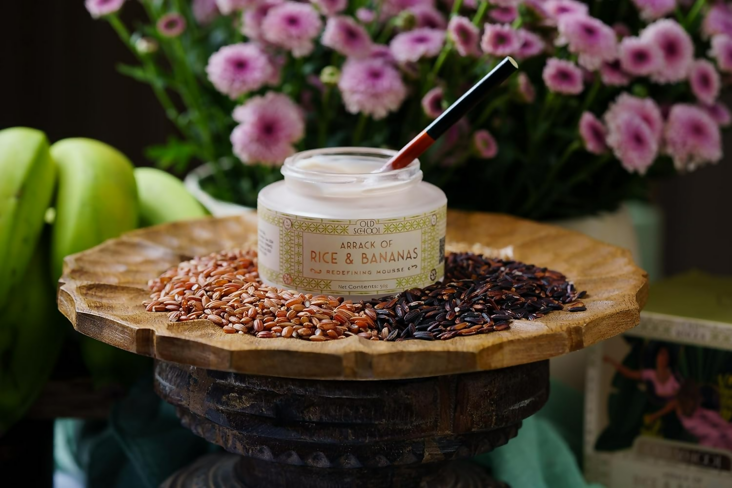 Old School Rituals Arrack of Rice & Banana Redefining Mousse Natural Face Moisturize